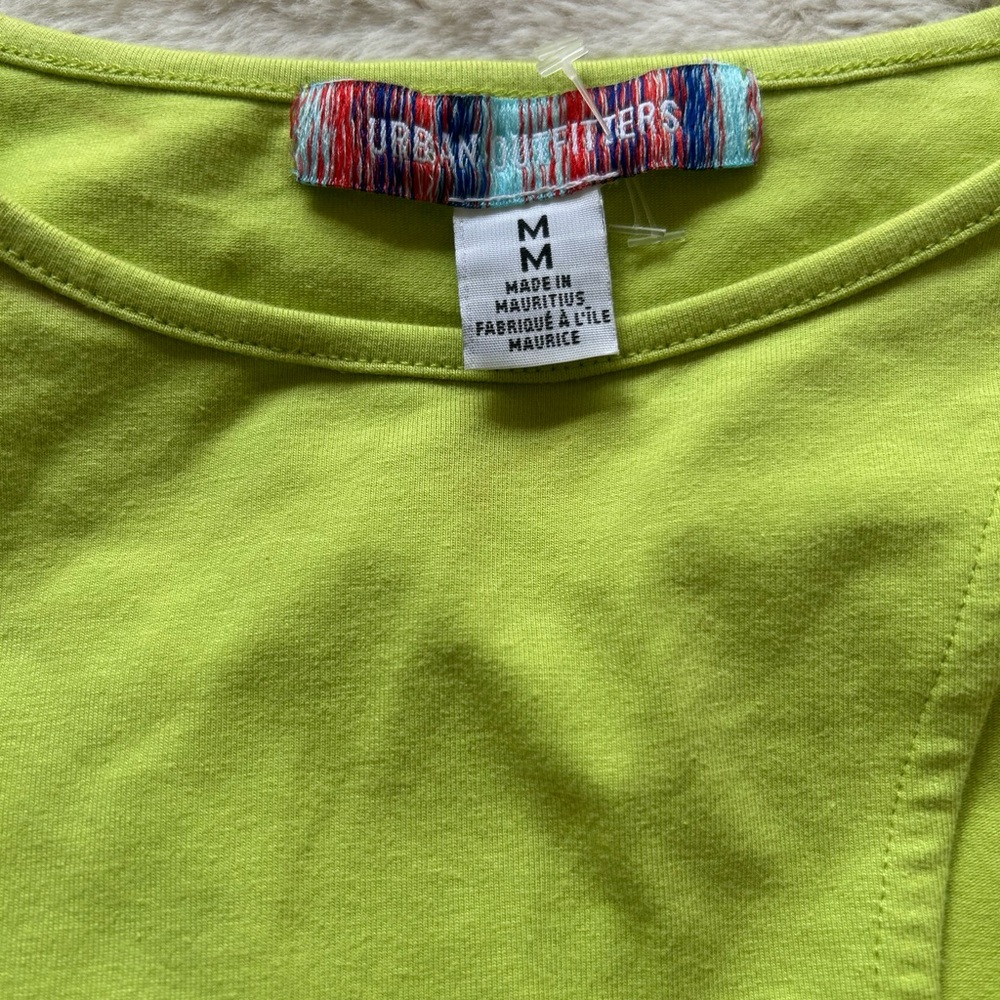 Urban Outfitters Green Crop Top - Picture 2 of 3